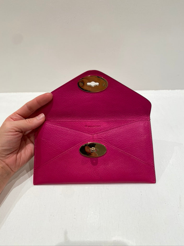 Mulberry Envelope Pung - Pink