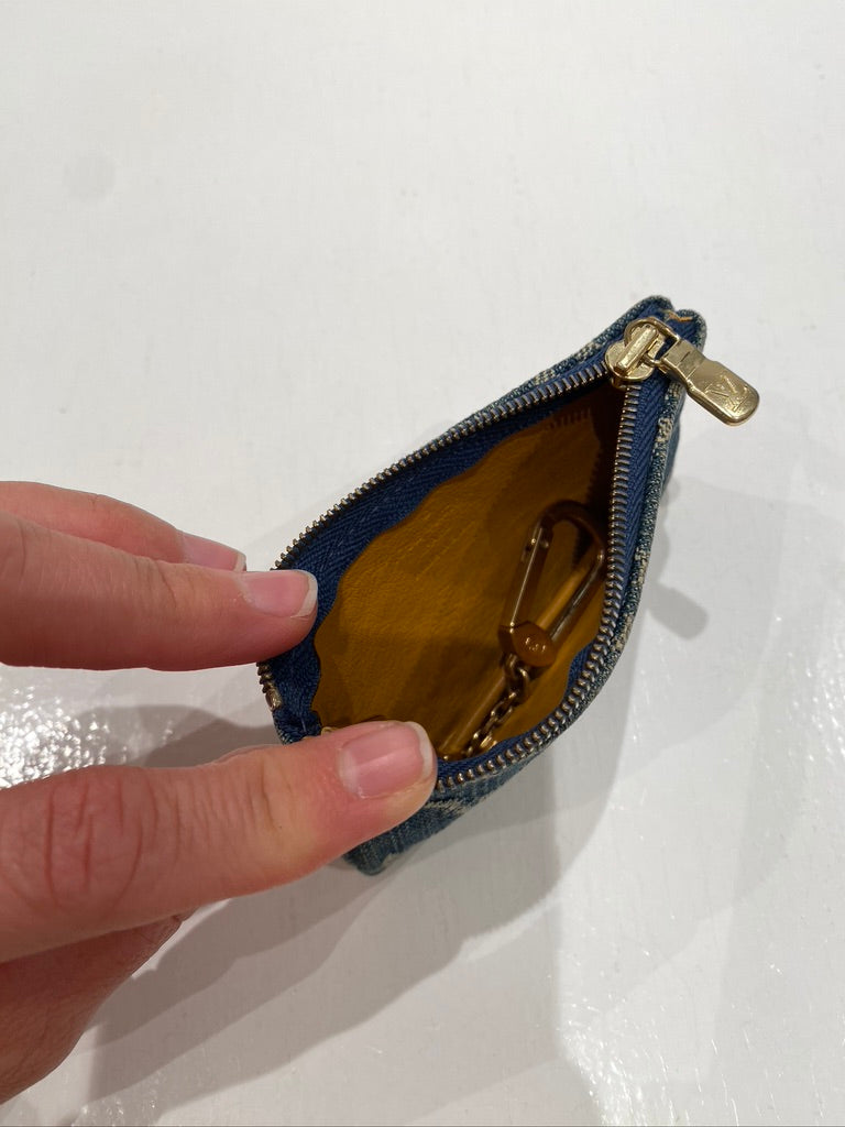 Louis Vuitton Denim Key Pouch