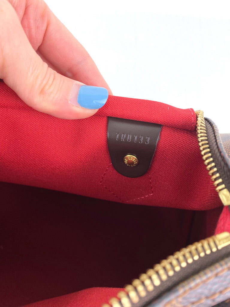 Louis Vuitton - Speedy Taske 30 Damier Ebene - (Nypris 10.500 kr)