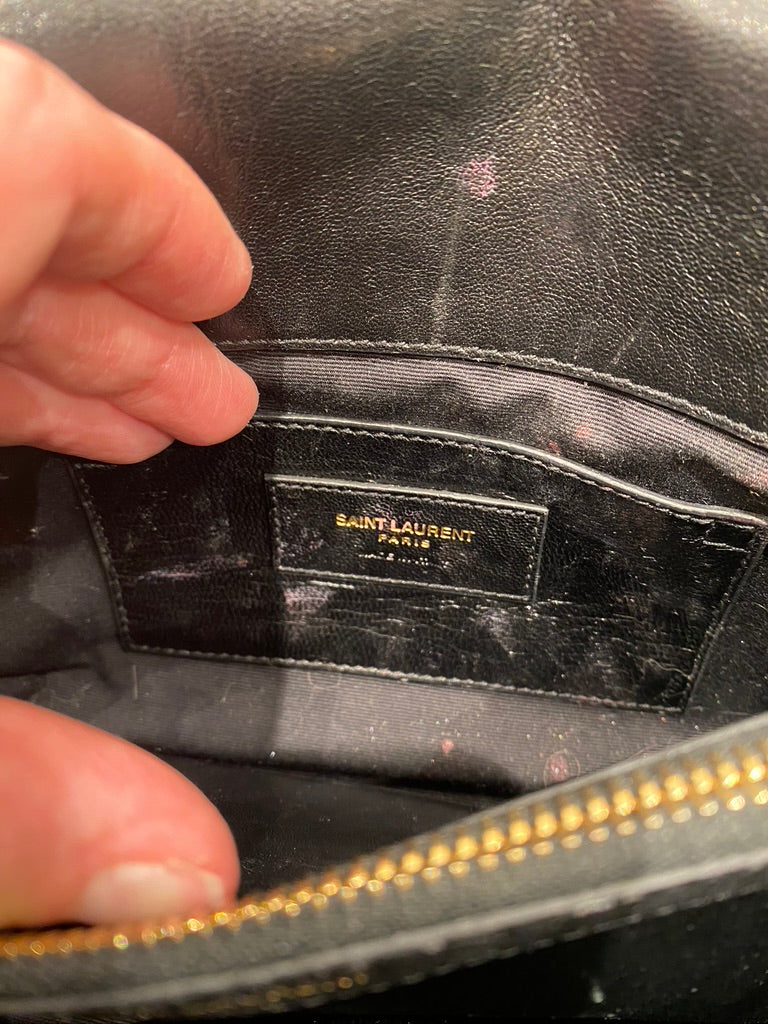 Saint Laurent Medium College Bag - Sort. (Nypris ca 16.000 kr)