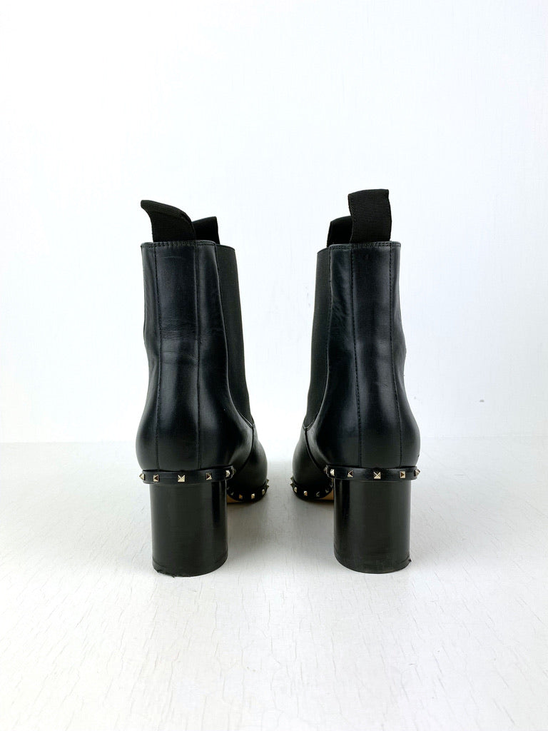 Valentino Støvler sorte - Str 39 - (Nypris 7.500 kr)
