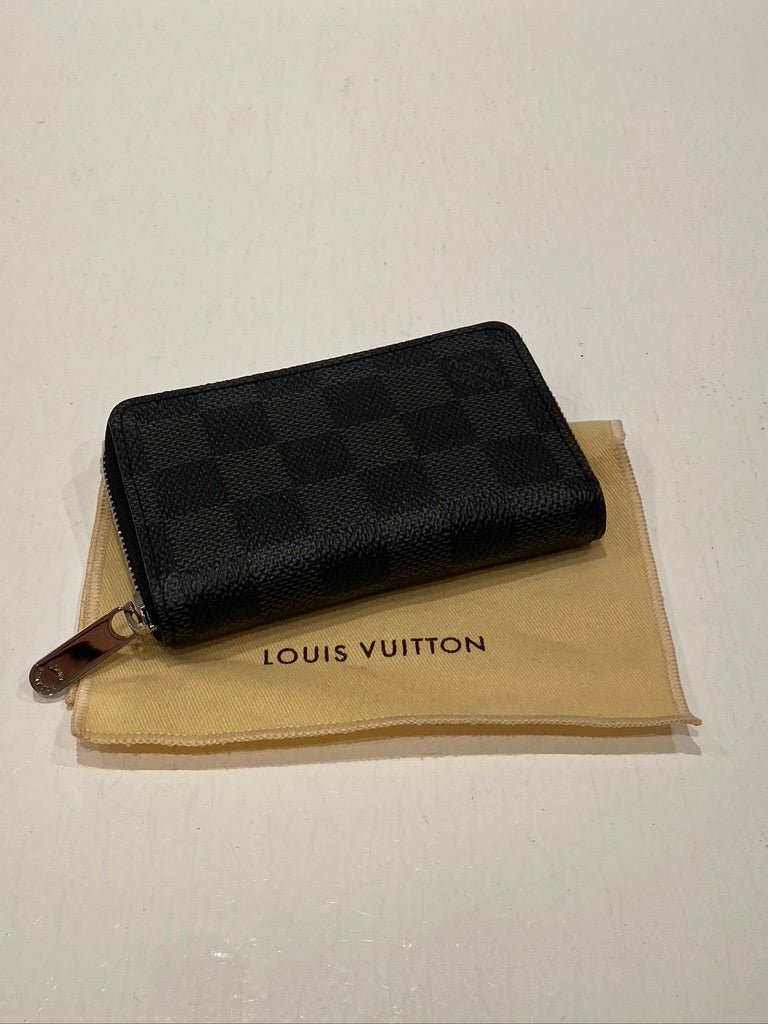 Louis Vuitton Damier Graphite Canvas Zippy Coin Purse