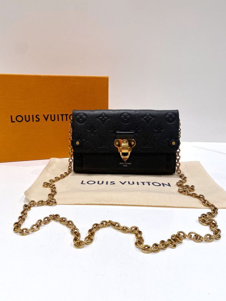 Louis Vuitton Vavin Wallet On Chain - Noir