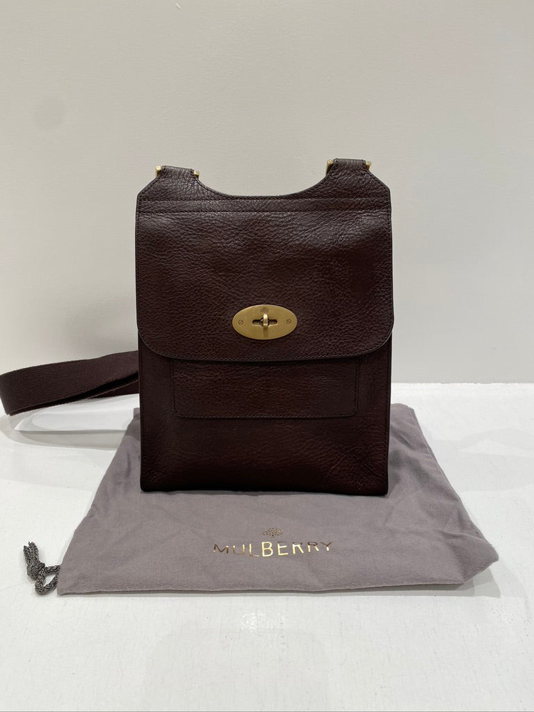 Mulberry Small Messenger Bag - Mørkebrun