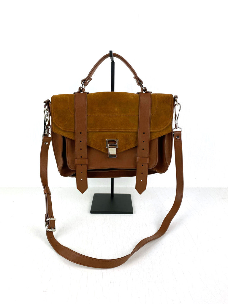 Proenza Schouler PS1 Medium Bag - Brun - (Nypris ca 16.500 kr)