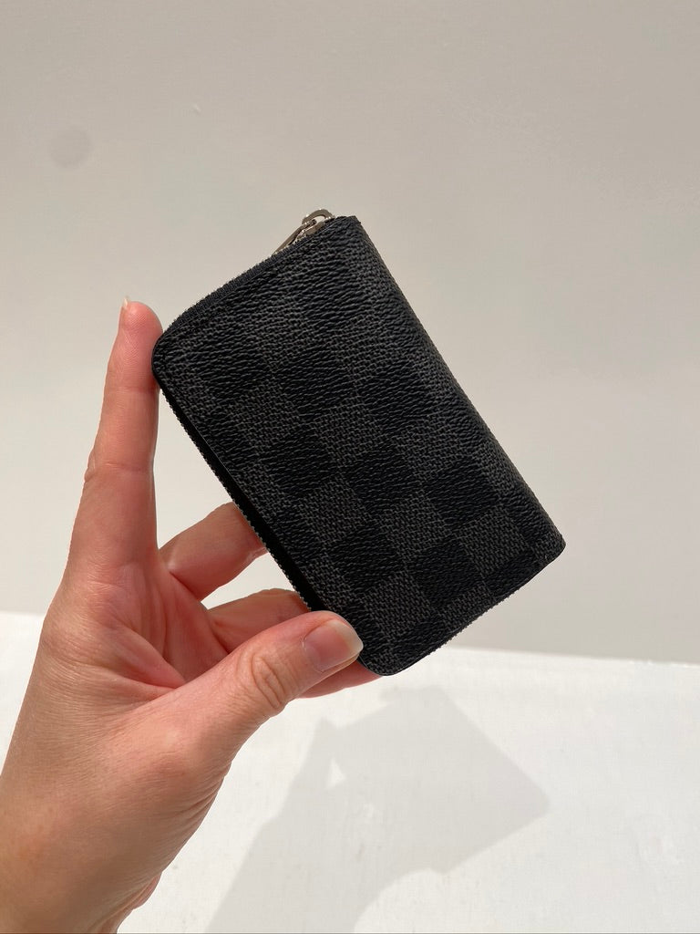 Louis Vuitton Damier Graphite Canvas Zippy Coin Purse