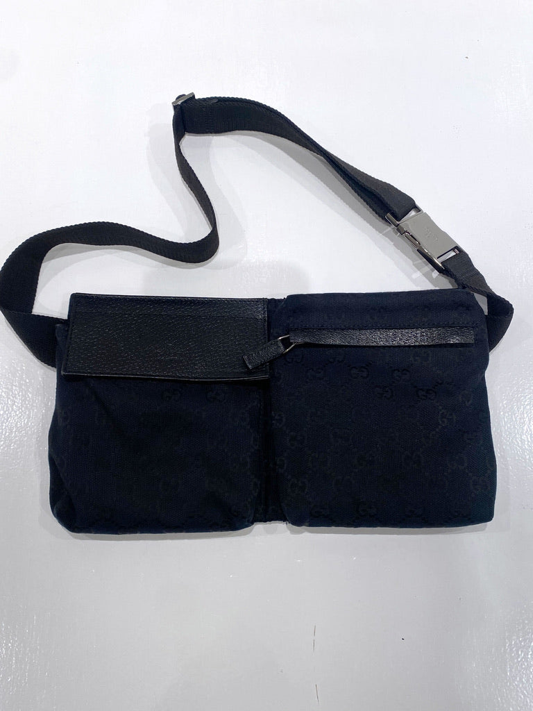 Gucci Monogram Beltbag - Sort