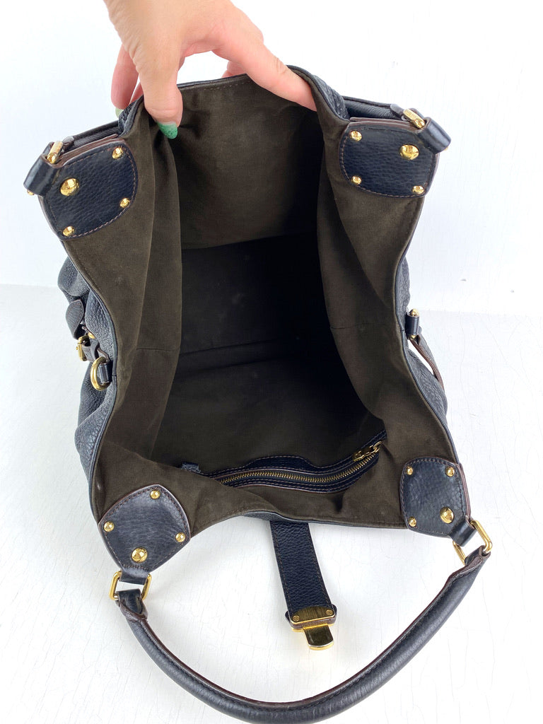 Louis Vuitton Mahina Noir Taske