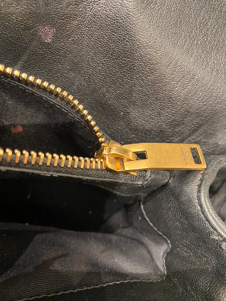 Saint Laurent Medium College Bag - Sort. (Nypris ca 16.000 kr)