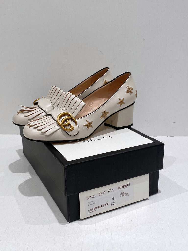 Gucci Pumps - Str 38,5 (Store I Størrelsen) - (Nypris 6.300 kr)