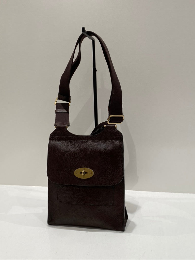 Mulberry Small Messenger Bag - Mørkebrun