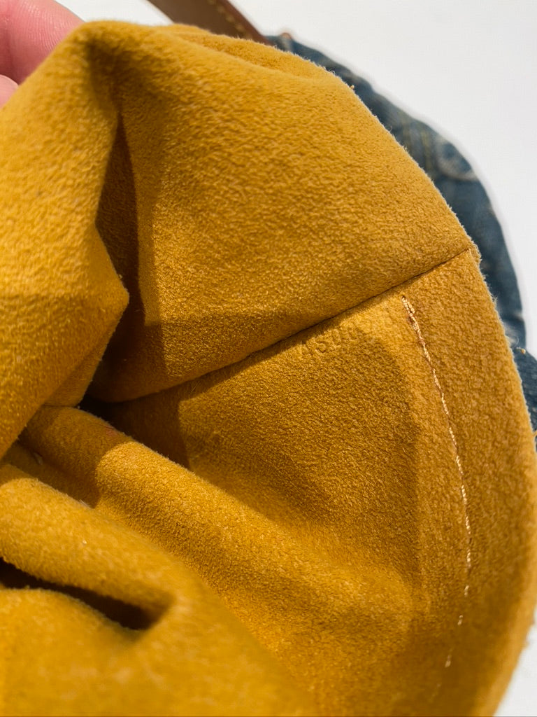 Louis Vuitton Monogram Denim Baggy PM Bag/Taske