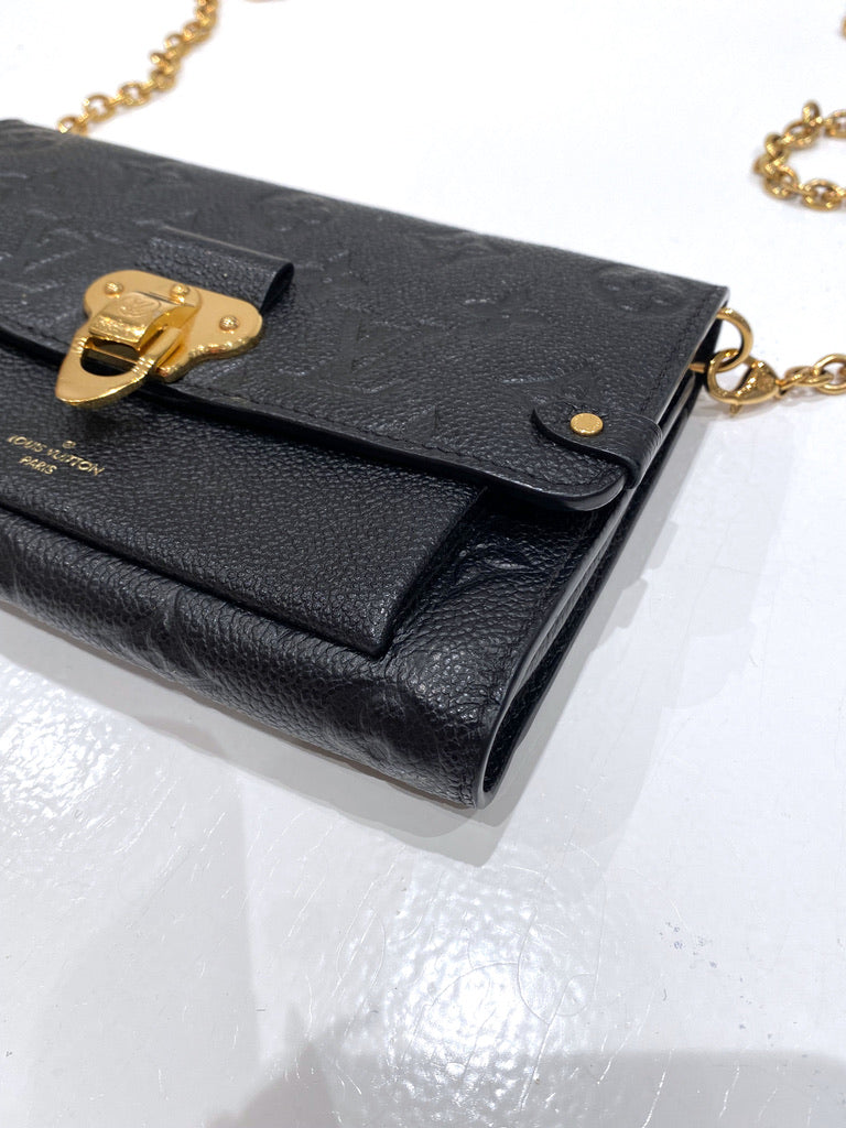 Louis Vuitton Vavin Wallet On Chain - Noir