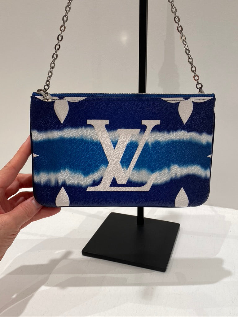 Louis Vuitton Limited Edition - Monogram Giant Escale Double Zip Pochette Taske - Monogram Canvas