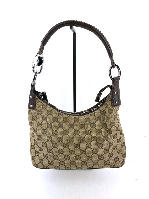Gucci Monogram Taske - Brun