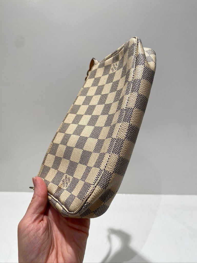 Louis Vuitton Pochette Taske Damier Azur