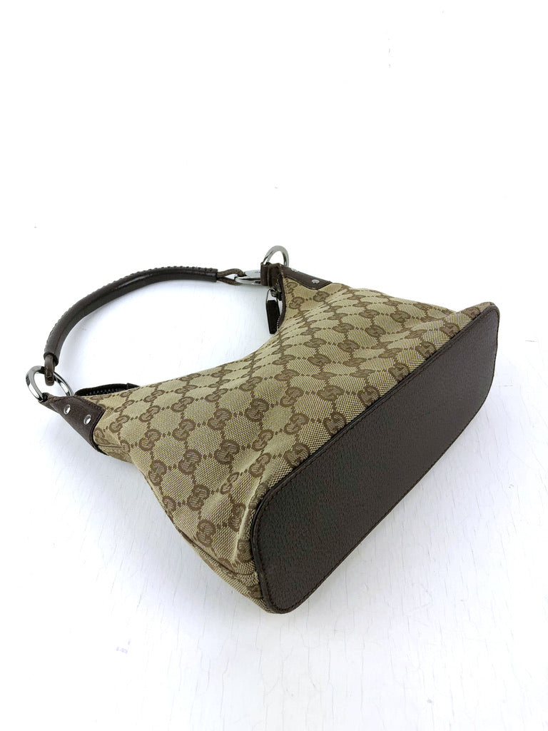 Gucci Monogram Taske - Brun