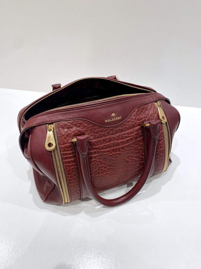 Mulberry Taske - Bordeauxfarvet