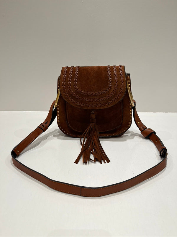 Chloe Small Hudson Caramel Bag - Suede - (Nypris 10.895 kr)