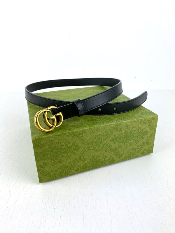 Gucci Marmont Bælte - Str 70 - (Nypris 2610 kr/350 Euro)