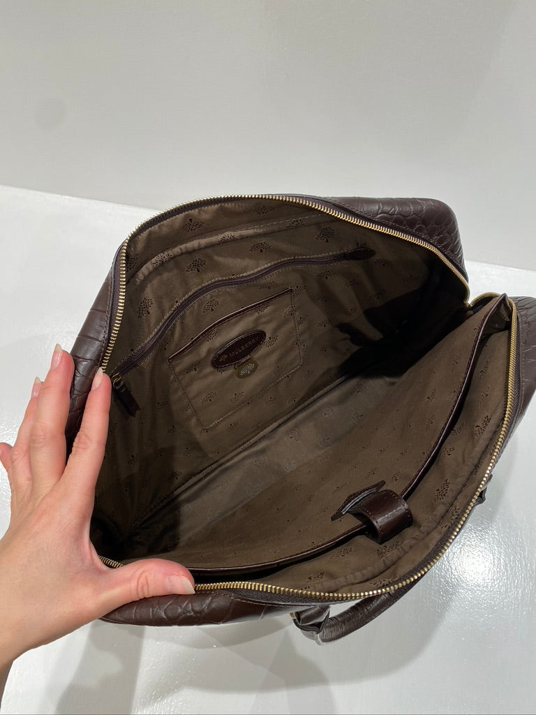 Mulberry Briefcase/Arbejdstaske Med Plads Til Computer