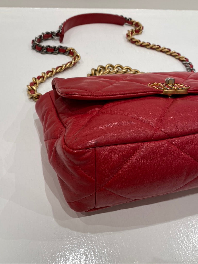 Chanel 19 Large Handbag/Crossbody Taske - (Nypris 52.000 kr)