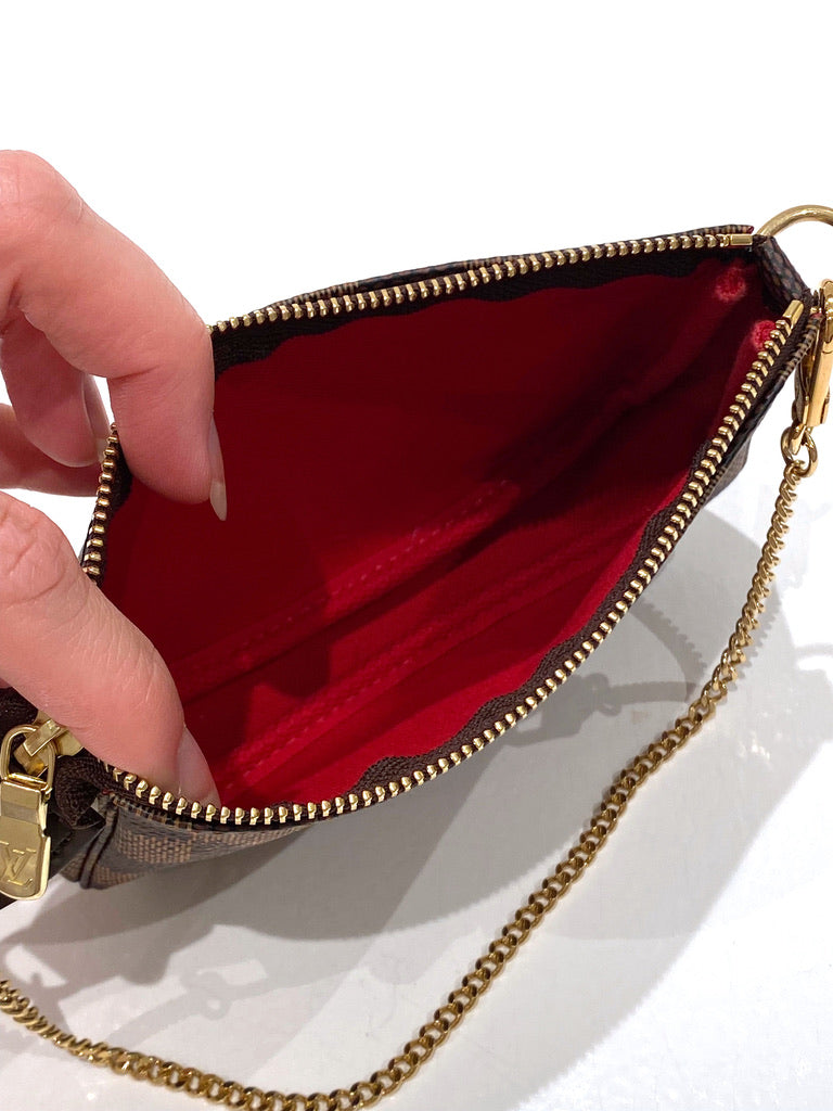 Louis Vuitton Mini Pochette Damier -  (Nypris 4.350 kr)