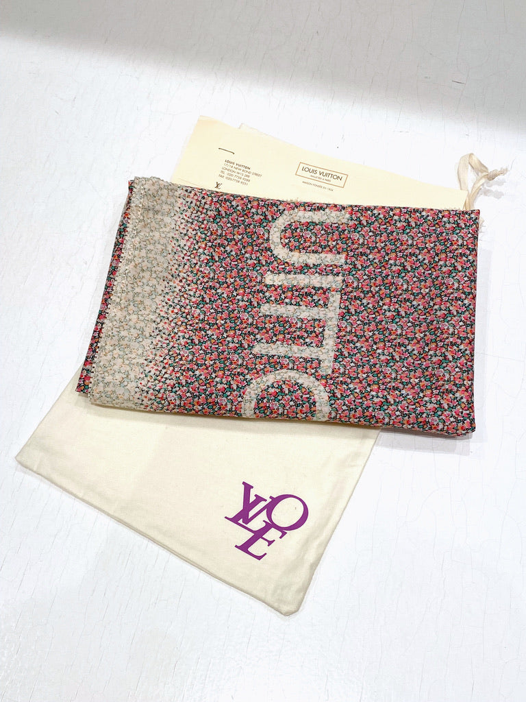 Louis Vuitton Liberty Tørklæde - Fra Love kollektionen - Sjældent udbudt!