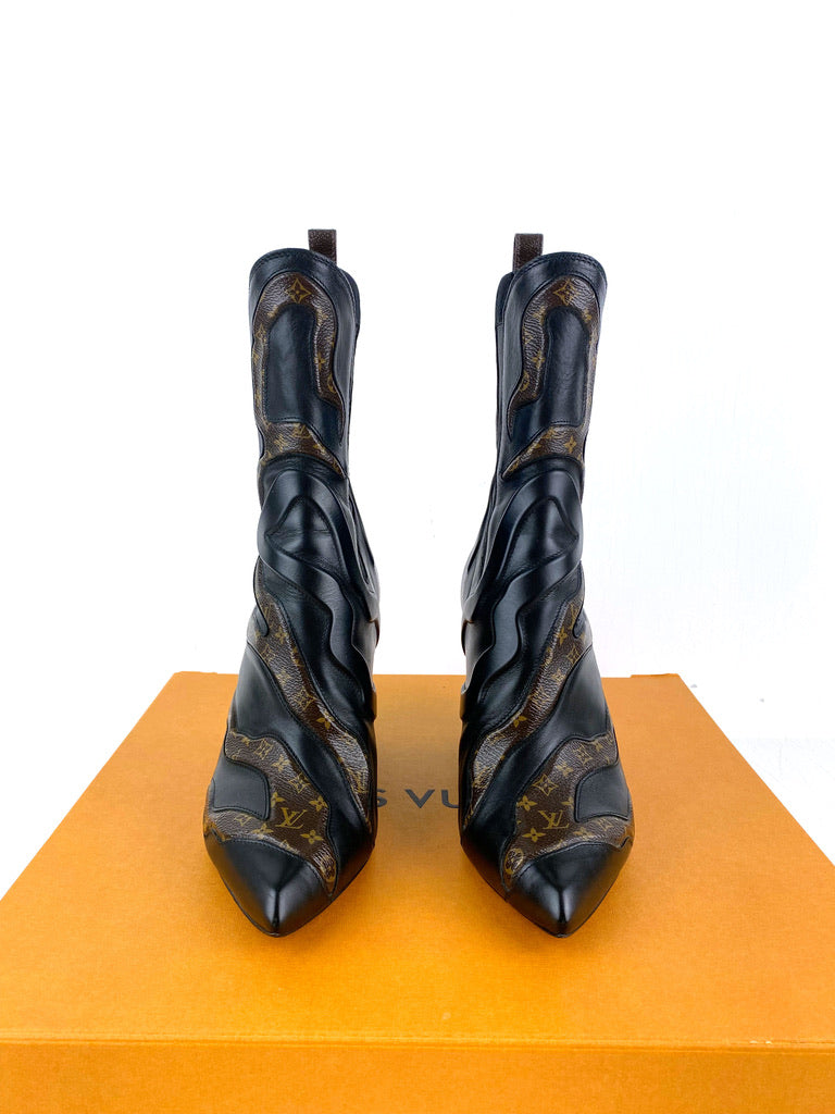 Louis Vuitton Fireball Boots - Str 39 - (Nypris 12.460 kr/1.780 Dollars)