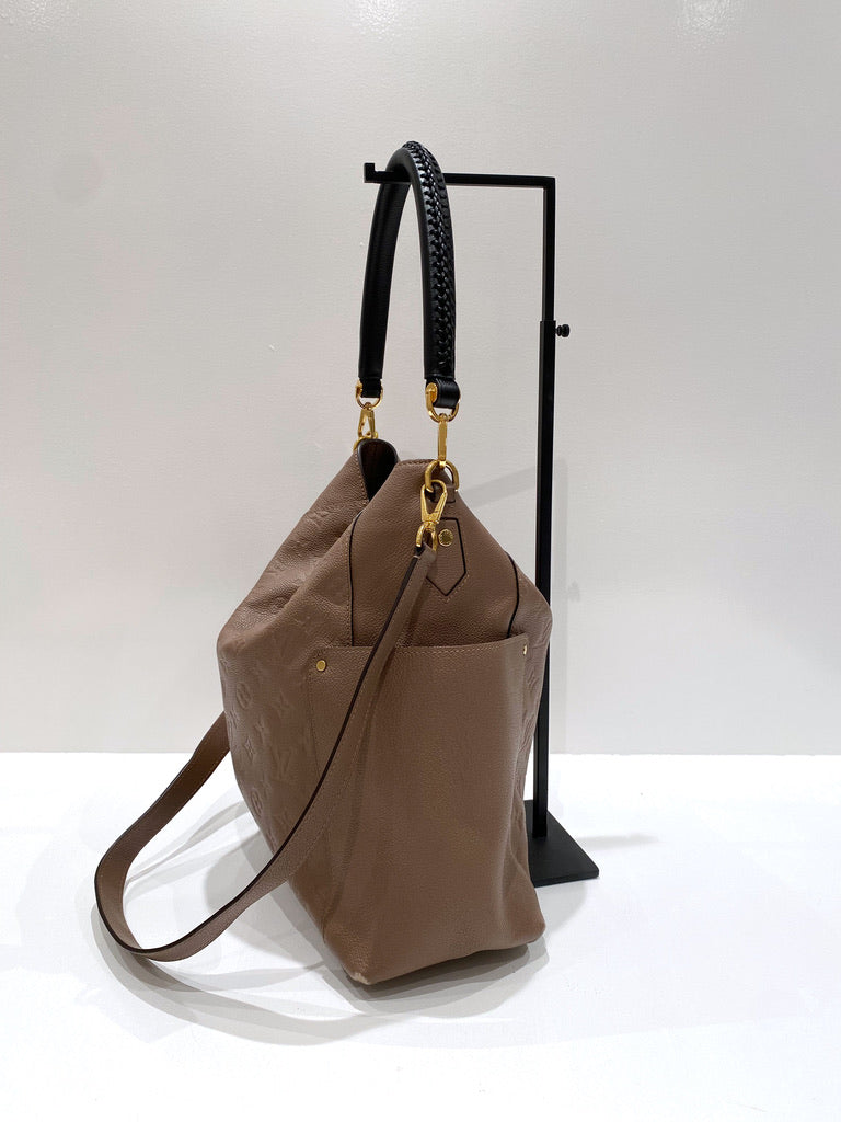 Louis Vuitton Bagatelle Emp Taupe - (Nypris 16.800 kr)