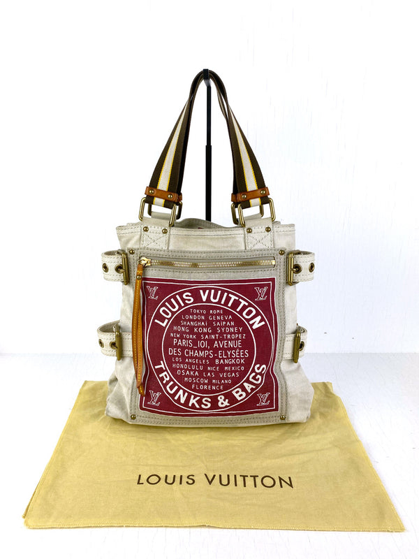 Louis Vuitton Trunk Canvas Bag/Taske