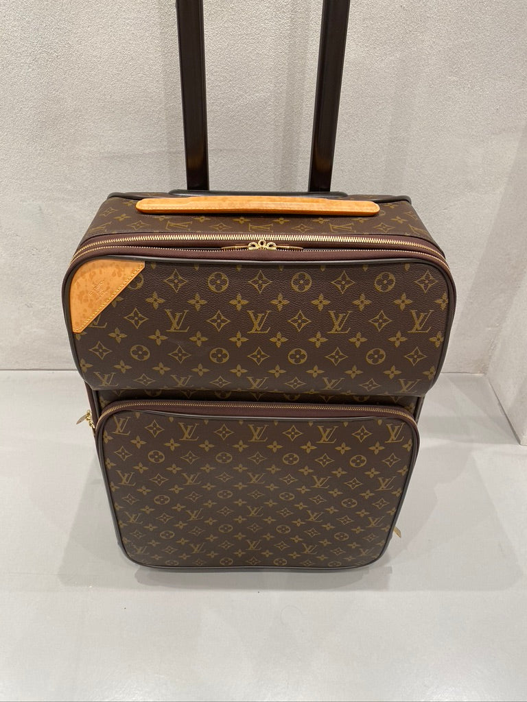 Louis Vuitton Kuffert Monogram Pegase Business - Bemærk den er med lommer på fronten!!!