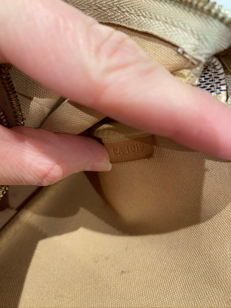 Louis Vuitton Pochette Taske Damier Azur