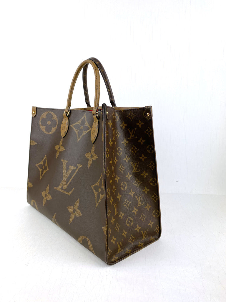 Louis Vuitton On The Go Gm Taske - (Nypris 20.400 kr)