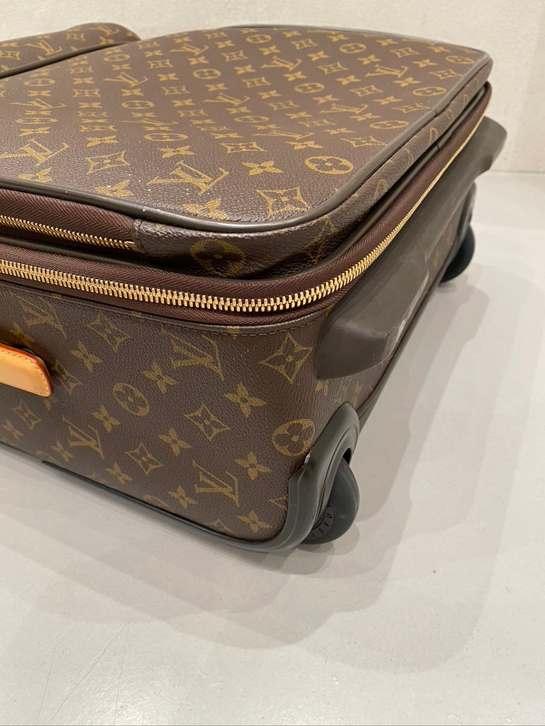 Louis Vuitton Kuffert Monogram Pegase Business - Bemærk den er med lommer på fronten!!!