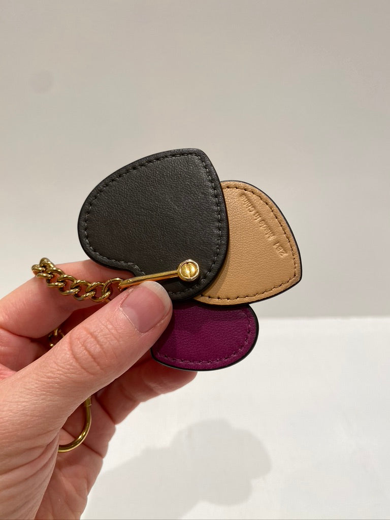 Mulberry Taskesmykke/ Nøglering Flerfarvet Med Hjerte
