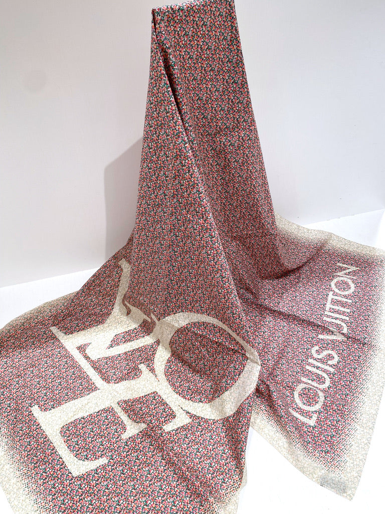 Louis Vuitton Liberty Tørklæde - Fra Love kollektionen - Sjældent udbudt!