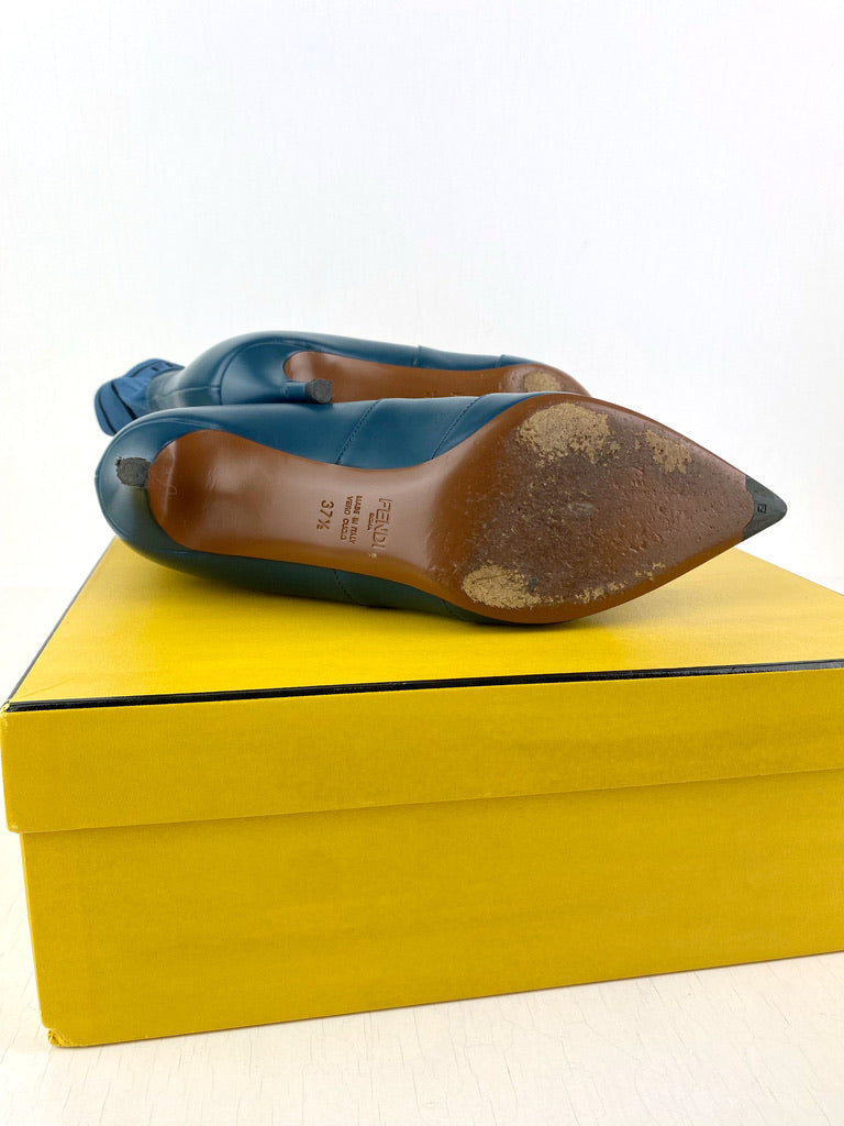 Fendi Støvler - Blå - Str 37,5