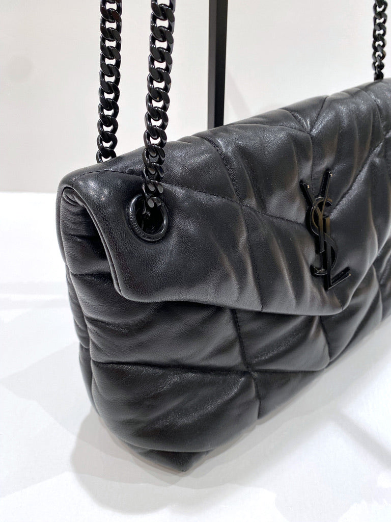 Saint Laurent Small Puffer - Lamb - (Nypris 19.875)