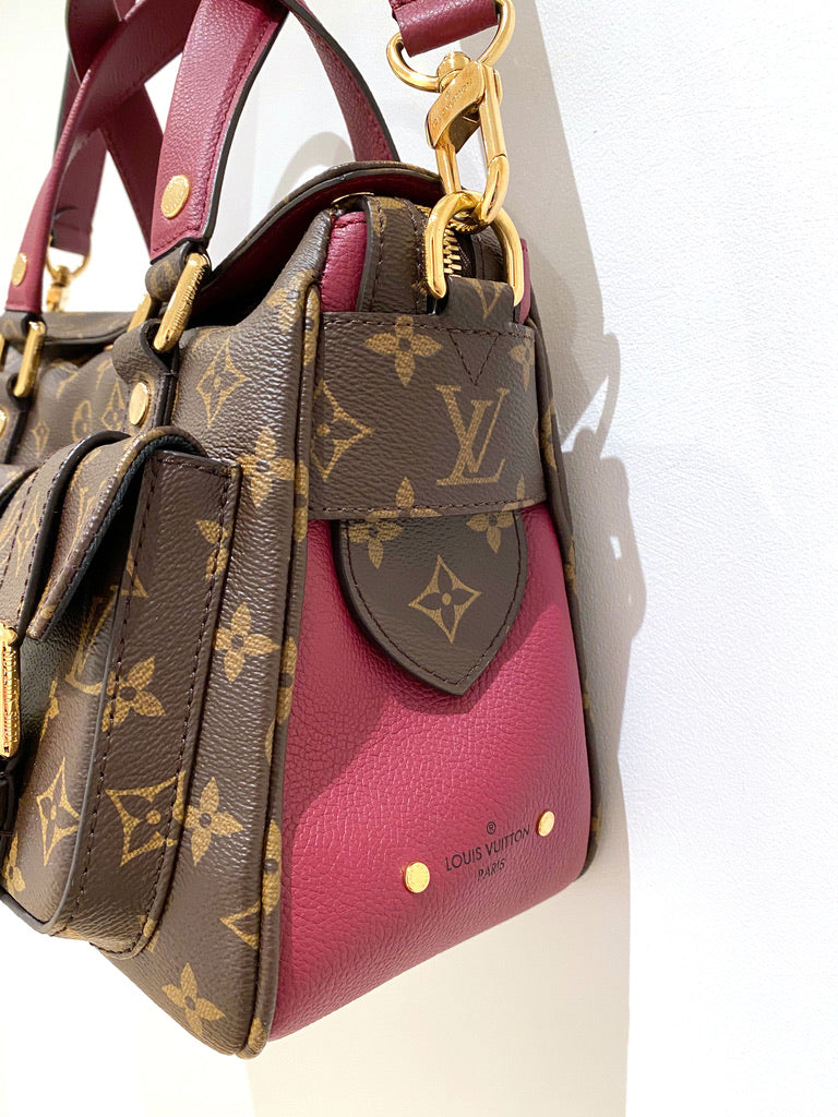 Louis Vuitton Manhatten Mng Raisen Monogram Bag/Taske