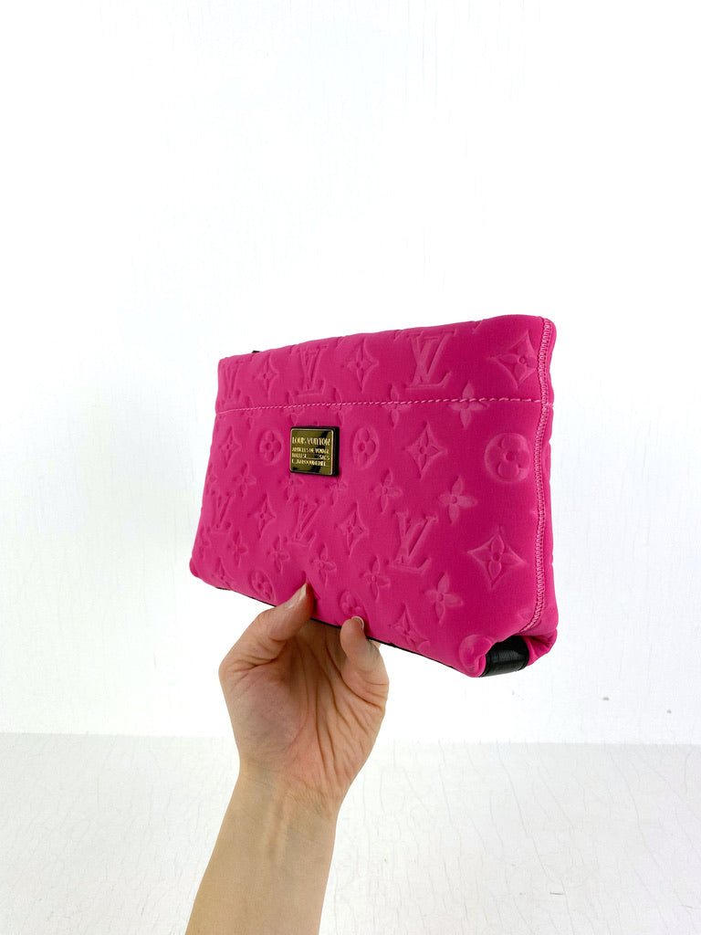 Louis Vuitton Pink Clutch - Scuba Pochette