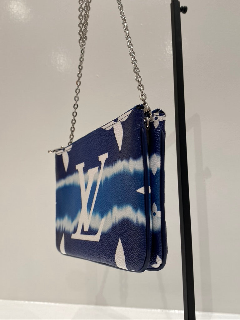 Louis Vuitton Limited Edition - Monogram Giant Escale Double Zip Pochette Taske - Monogram Canvas