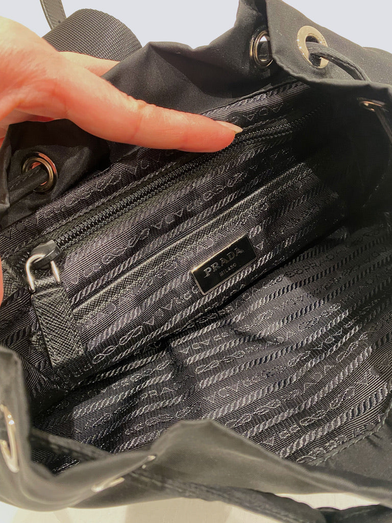 Prada Small Re-Nylon Backpack/Rygsæk - (Nypris 14.400 kr)