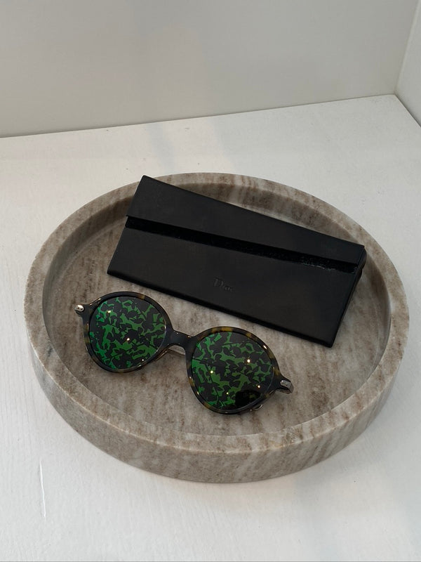 Dior Umbrage Green Mirror Leaf Solbriller