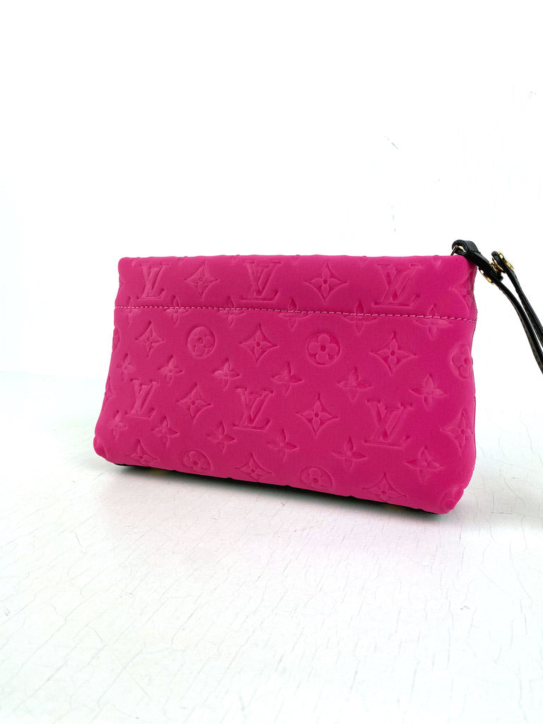 Louis Vuitton Pink Clutch - Scuba Pochette