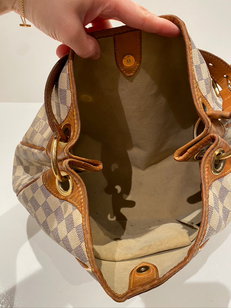 Louis Vuitton Galliera PM i Damier Azur