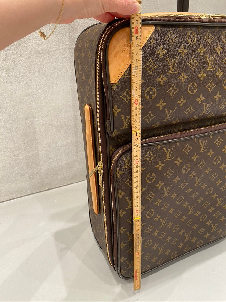 Louis Vuitton Kuffert Monogram Pegase Business - Bemærk den er med lommer på fronten!!!