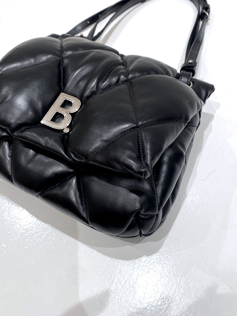 Balenciaga Padded Bag - Sort/ Handbag Touch Puffy Leather