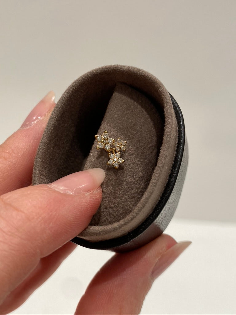 Ole Lynggaard Shooting star Ørestik - 1 Stk - (Nypris ca 19.950 kr)