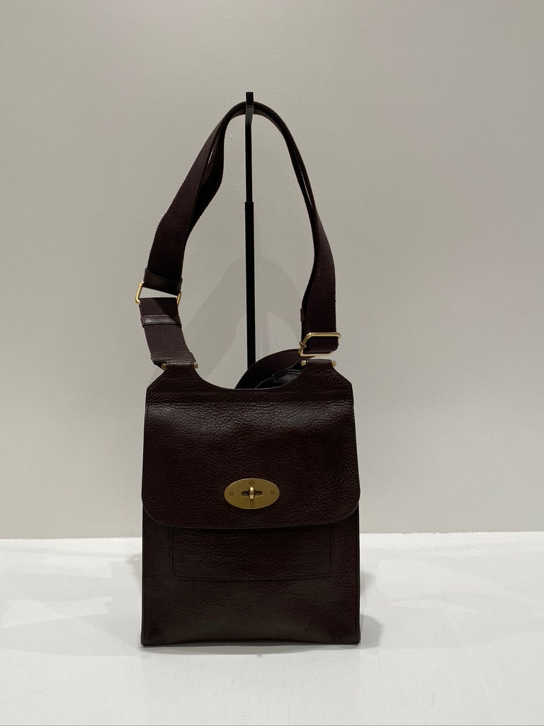 Mulberry Small Messenger Bag - Mørkebrun